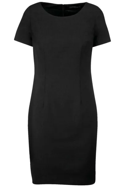  SHORT-SLEEVED DRESS - Kariban Black