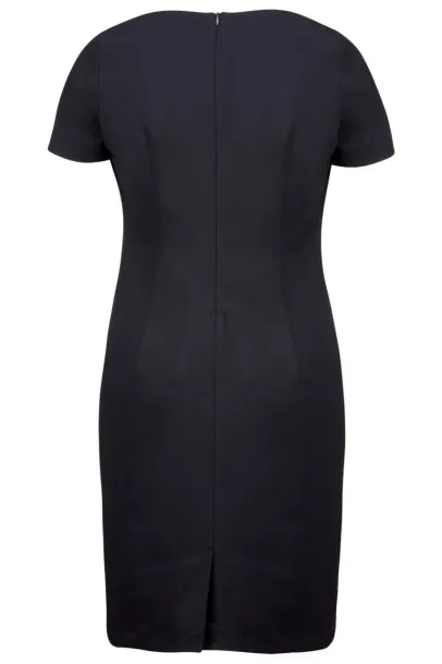  SHORT-SLEEVED DRESS - Kariban Navy