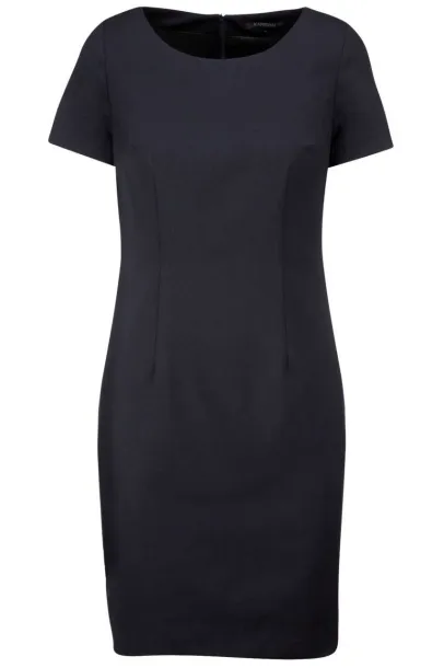  SHORT-SLEEVED DRESS - Kariban Navy