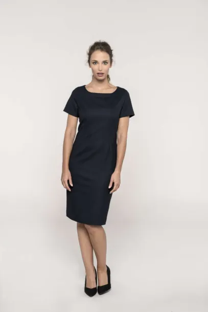  SHORT-SLEEVED DRESS - Kariban Anthracite Heather