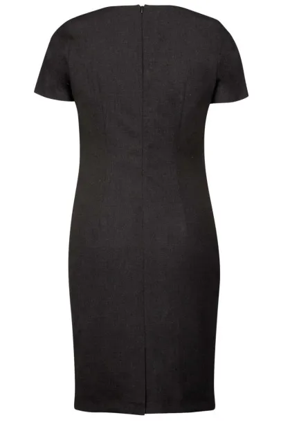  SHORT-SLEEVED DRESS - Kariban Anthracite Heather