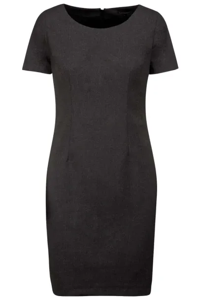  SHORT-SLEEVED DRESS - Kariban Anthracite Heather