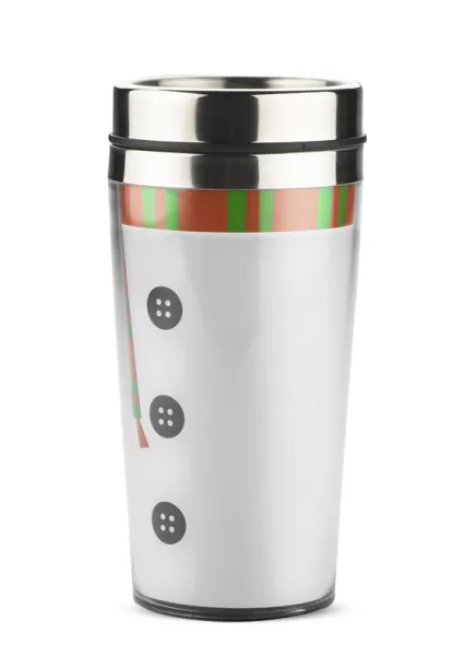 SNOWMAN Travel mug  450 ml colourful