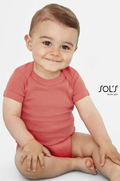 SOL'S BAMBINO Bodi za bebe - SOL'S Grey Melange