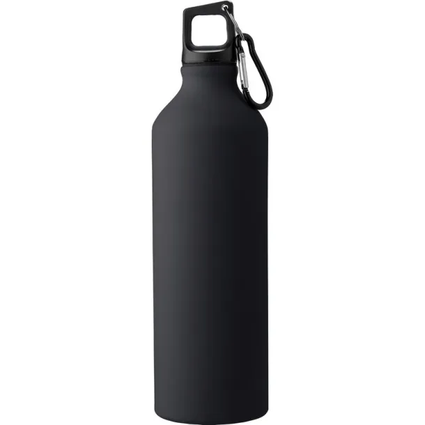  Sports bottle 800 ml with carabiner clip Crna
