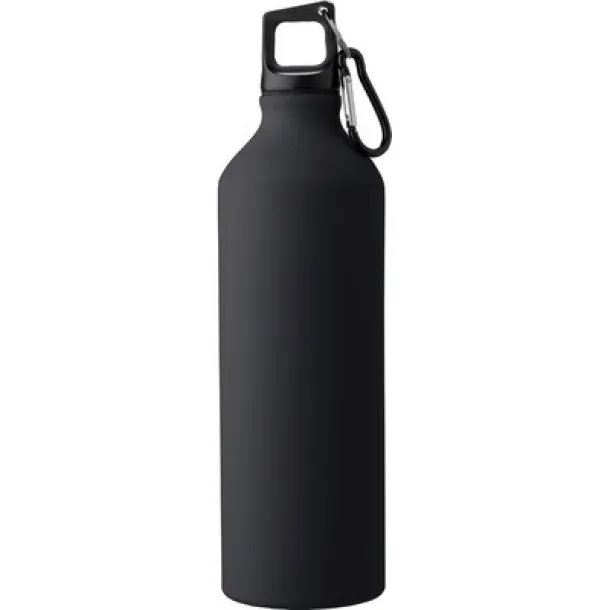  Sports bottle 800 ml with carabiner clip black