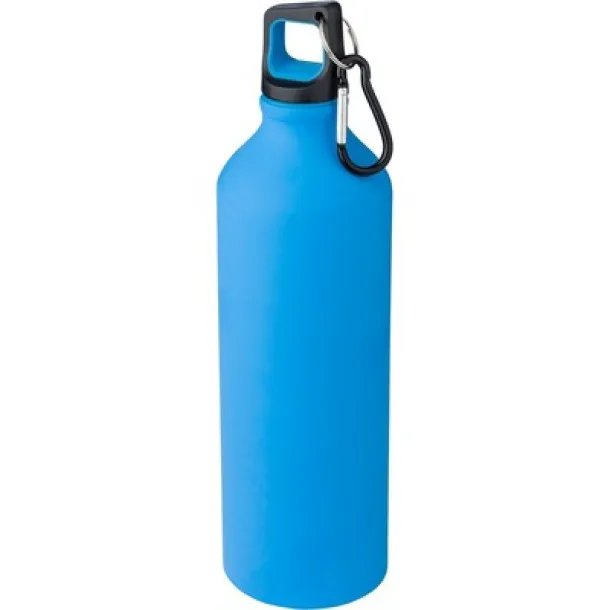  Sports bottle 800 ml with carabiner clip blue