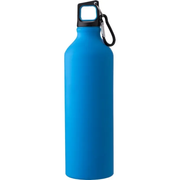  Sports bottle 800 ml with carabiner clip blue