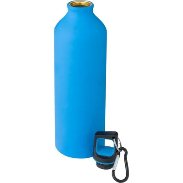  Sports bottle 800 ml with carabiner clip blue