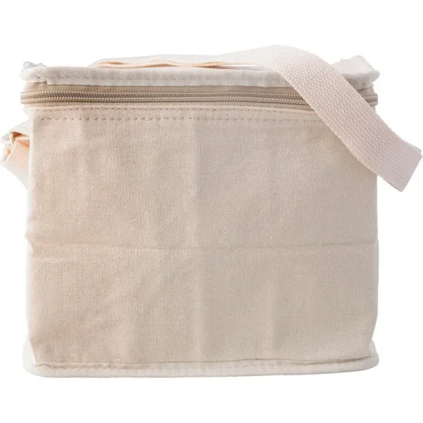  Cotton jute cooler bag khaki