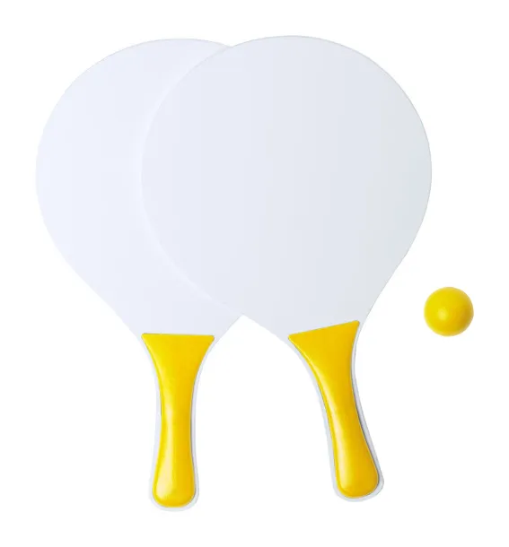 Kongal beach tennis Yellow White