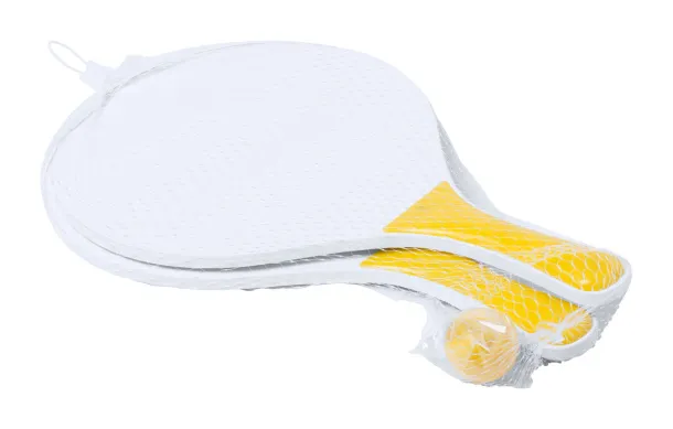 Kongal beach tennis Yellow White