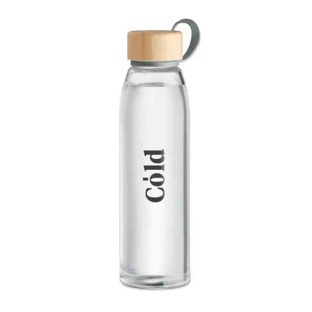 FJORD WHITE Glass bottle 500 ml Transparent