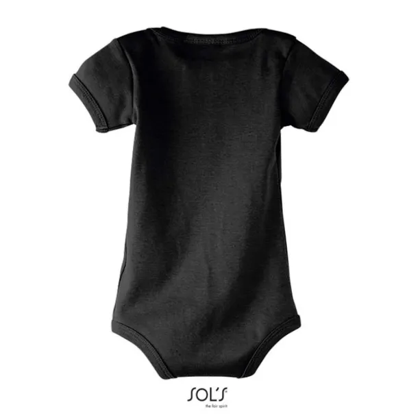 SOL'S BAMBINO BABY BODYSUIT - SOL'S Black