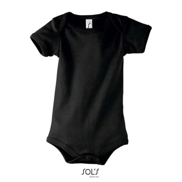 SOL'S BAMBINO BABY BODYSUIT - SOL'S Black