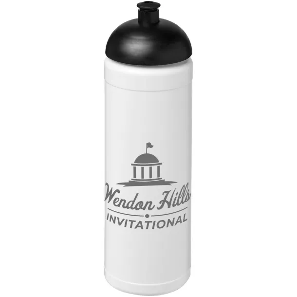 Baseline® Plus 750 ml dome lid sport bottle White Solid black
