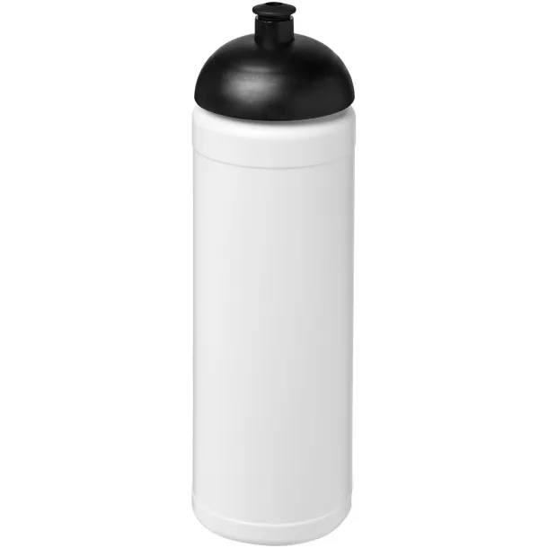 Baseline® Plus 750 ml dome lid sport bottle White Solid black