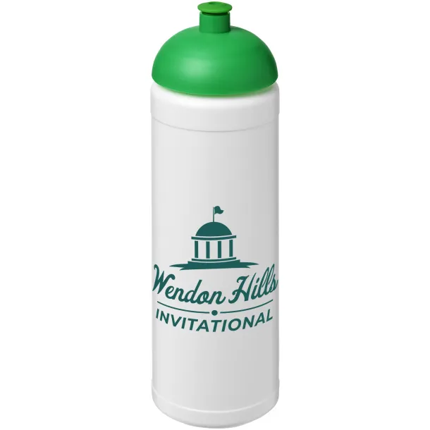 Baseline® Plus 750 ml dome lid sport bottle White Green