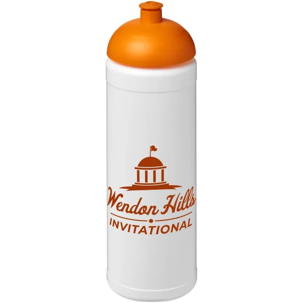 Baseline® Plus 750 ml dome lid sport bottle White Orange