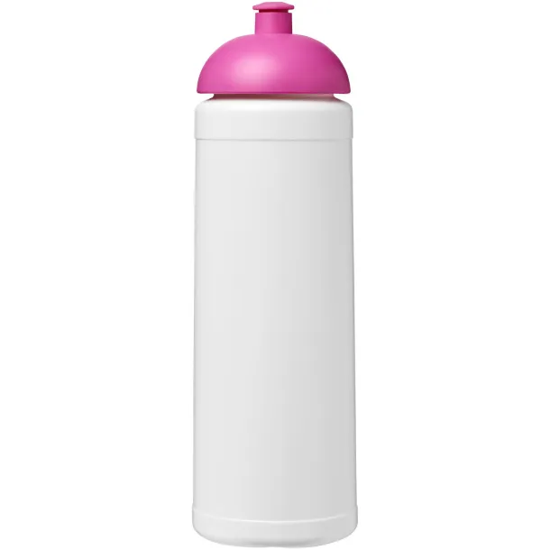 Baseline® Plus 750 ml dome lid sport bottle White Transparent pink