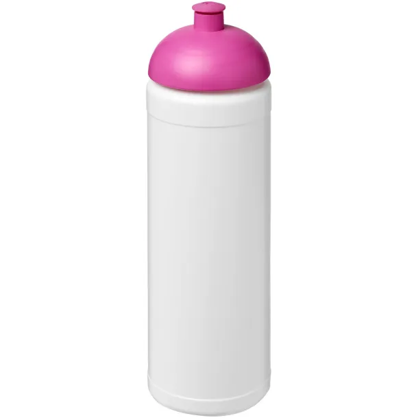 Baseline® Plus 750 ml dome lid sport bottle White Transparent pink
