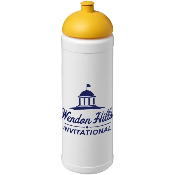 Baseline® Plus 750 ml dome lid sport bottle White Yellow