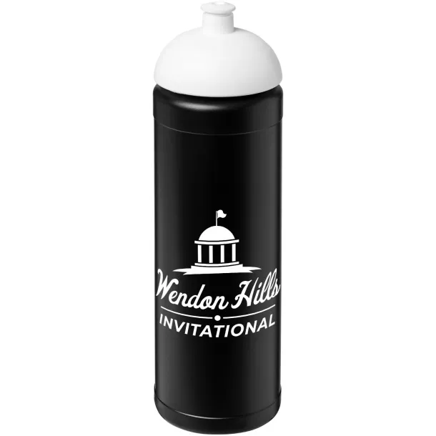 Baseline® Plus 750 ml dome lid sport bottle Solid black White
