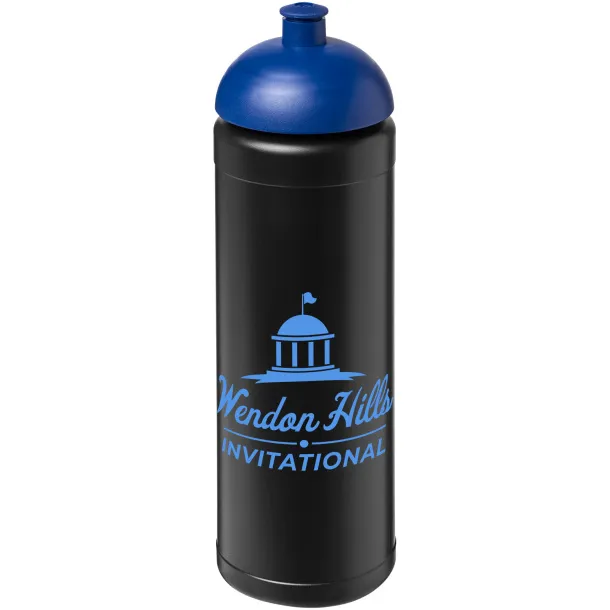 Baseline® Plus 750 ml dome lid sport bottle Solid black Blue