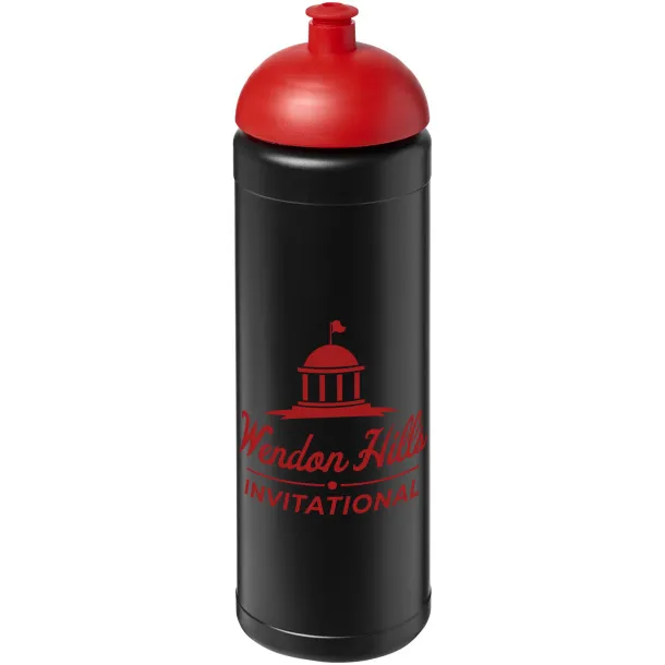 Baseline® Plus 750 ml dome lid sport bottle Solid black Red