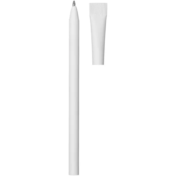 Asilah recycled paper ballpoint pen - Unbranded White