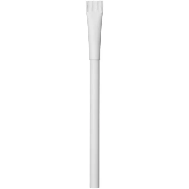 Asilah recycled paper ballpoint pen - Unbranded White