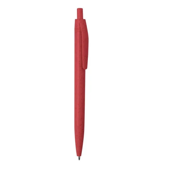  Wheat straw ball pen red