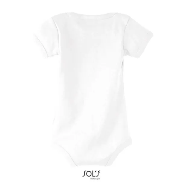 SOL'S BAMBINO BABY BODYSUIT - SOL'S White