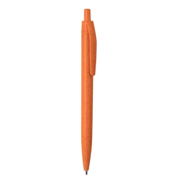  Wheat straw ball pen orange