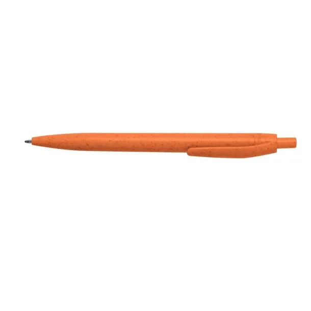  Wheat straw ball pen orange