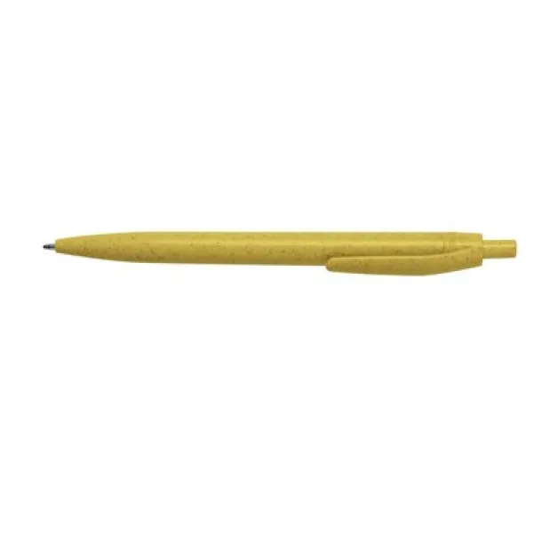  Wheat straw ball pen yellow