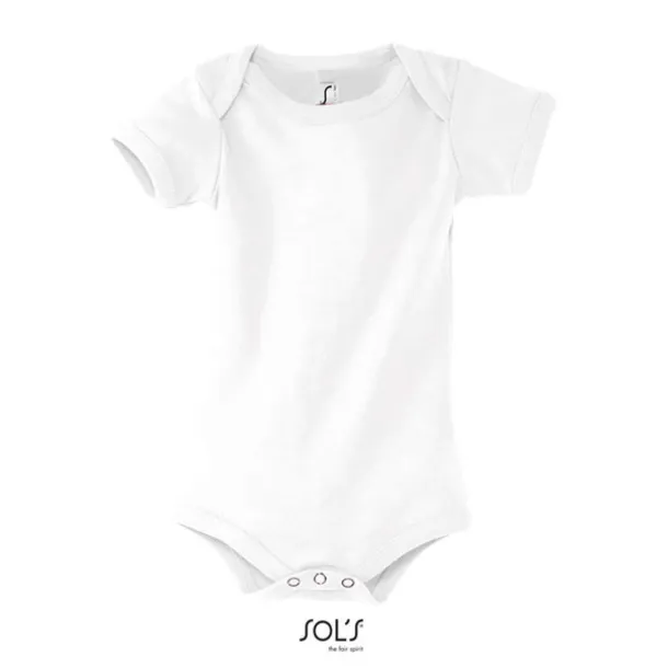 SOL'S BAMBINO BABY BODYSUIT - SOL'S White