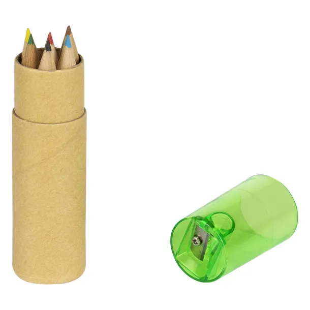 CREATE colored pencils with sharpener Kiwi