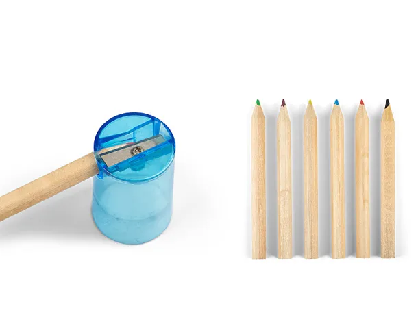 CREATE colored pencils with sharpener Blue