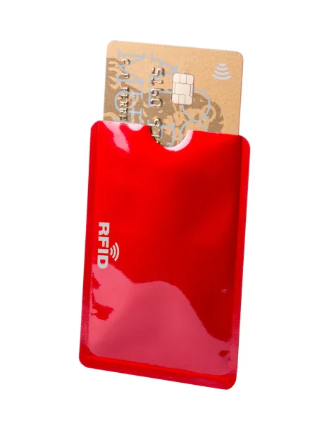 Allux credit card holder Red