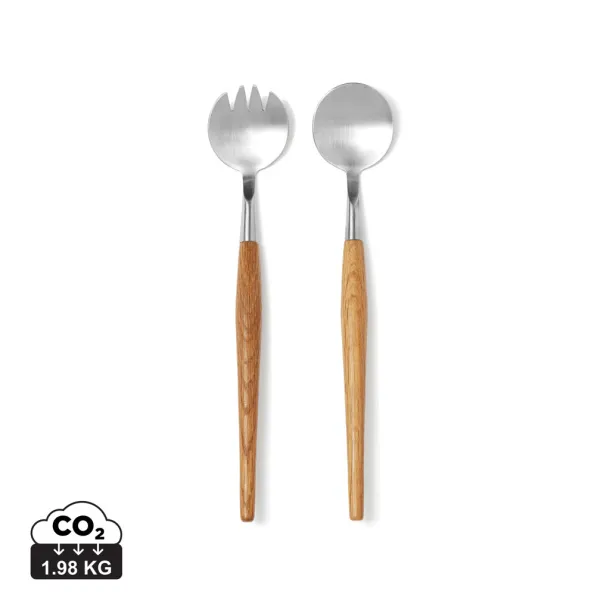  VINGA Retro serving cutlery - Vinga Brown 