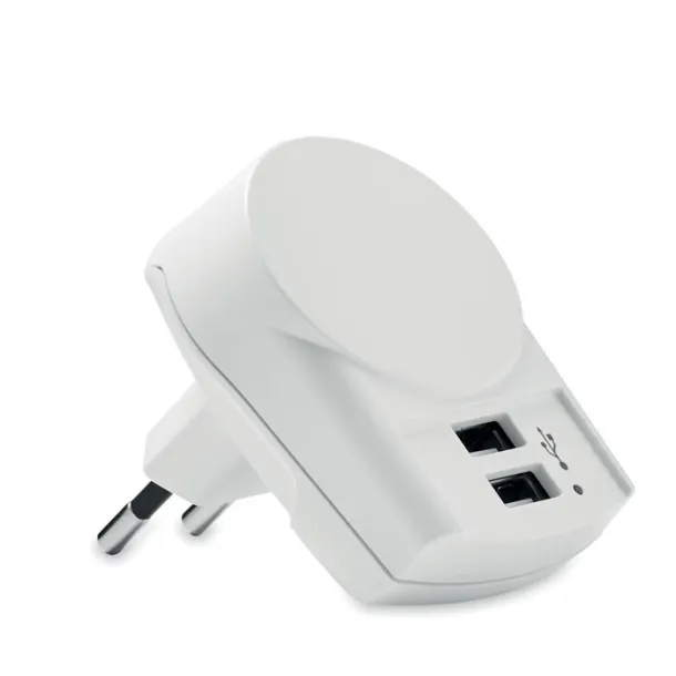 EURO USB CHARGER 2XA Skross Euro USB punjač (2xA) Bijela