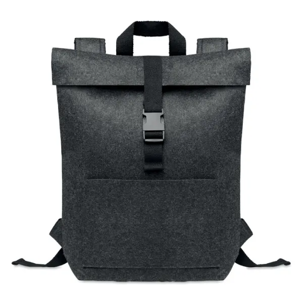 INDICO PACK RPET felt backpack stone grey