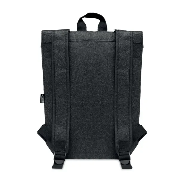 INDICO PACK RPET felt backpack stone grey