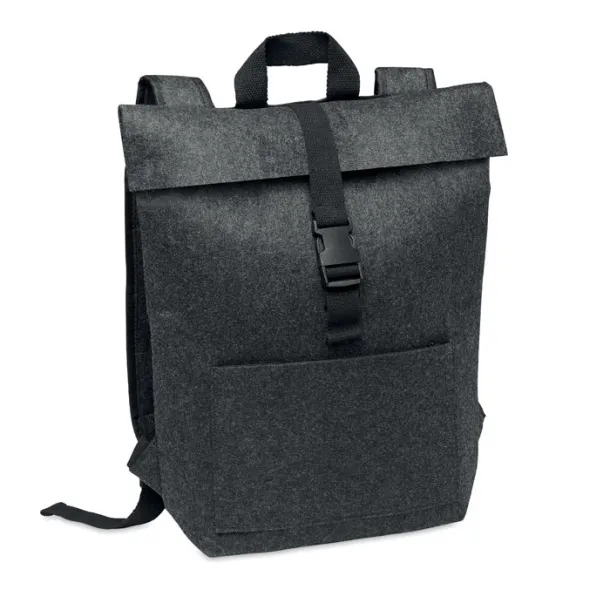 INDICO PACK RPET felt backpack stone grey