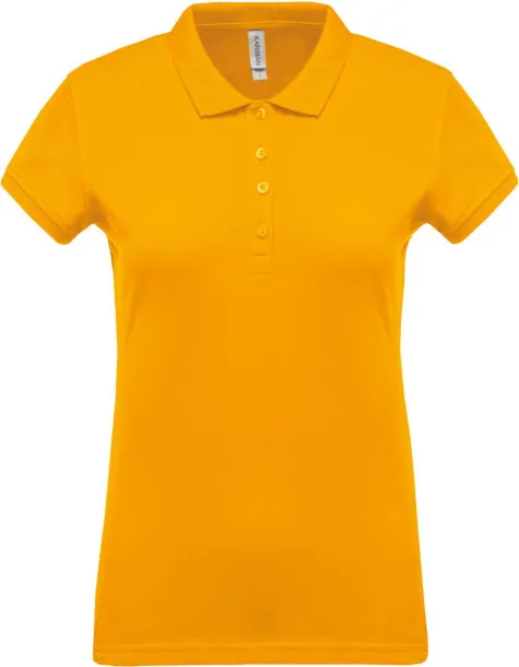  LADIES’ SHORT-SLEEVED PIQUÉ POLO SHIRT - Kariban Yellow