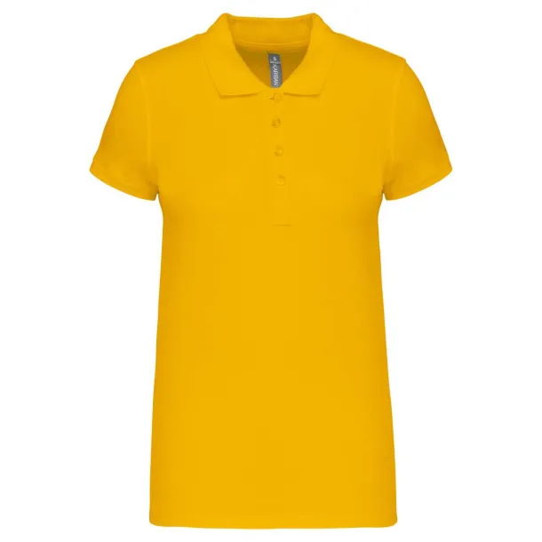  LADIES’ SHORT-SLEEVED PIQUÉ POLO SHIRT - Kariban Yellow