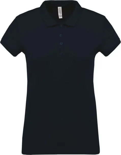  LADIES’ SHORT-SLEEVED PIQUÉ POLO SHIRT - Kariban Navy