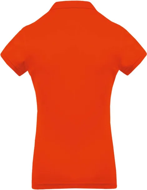  LADIES’ SHORT-SLEEVED PIQUÉ POLO SHIRT - Kariban Orange