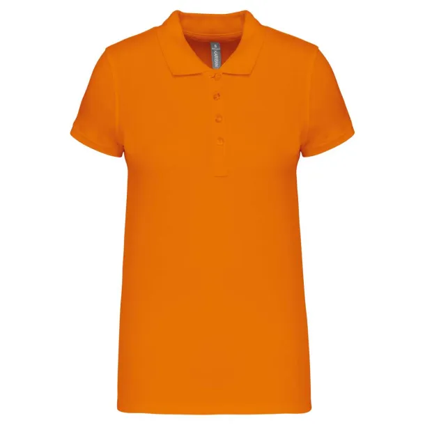  LADIES’ SHORT-SLEEVED PIQUÉ POLO SHIRT - Kariban Orange